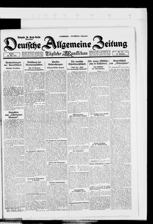 Deutsche allgemeine Zeitung on May 23, 1924