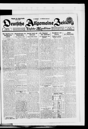 Deutsche allgemeine Zeitung vom 24.05.1924