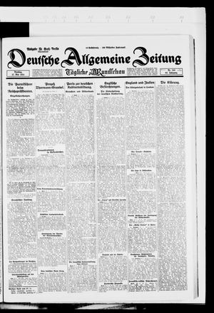 Deutsche allgemeine Zeitung vom 27.05.1924