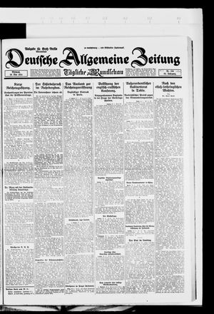 Deutsche allgemeine Zeitung vom 28.05.1924