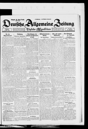 Deutsche allgemeine Zeitung on Jun 4, 1924
