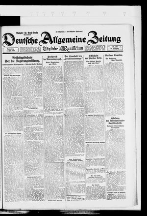 Deutsche allgemeine Zeitung on Jun 5, 1924