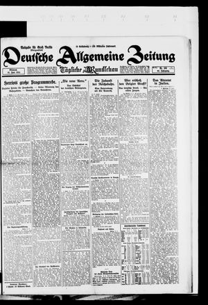 Deutsche allgemeine Zeitung vom 18.06.1924