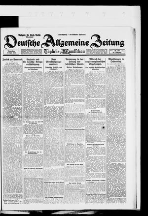 Deutsche allgemeine Zeitung vom 19.06.1924