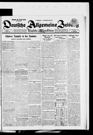 Deutsche allgemeine Zeitung vom 20.06.1924