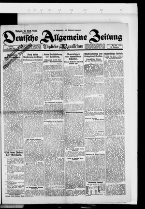 Deutsche allgemeine Zeitung on Jul 6, 1924