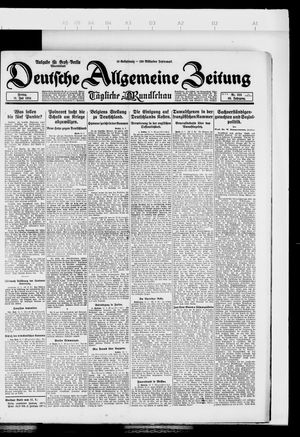 Deutsche allgemeine Zeitung vom 11.07.1924