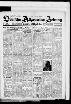 Deutsche allgemeine Zeitung on Jul 13, 1924
