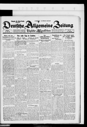 Deutsche allgemeine Zeitung vom 16.07.1924