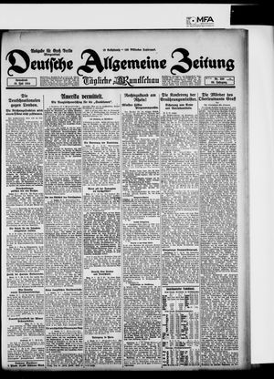 Deutsche allgemeine Zeitung vom 19.07.1924