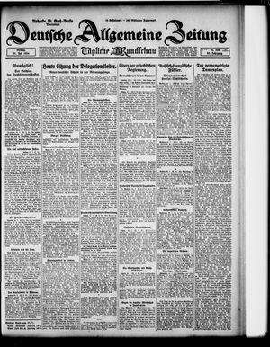 Deutsche allgemeine Zeitung vom 21.07.1924