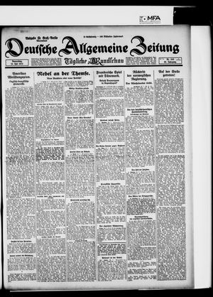 Deutsche allgemeine Zeitung vom 24.07.1924