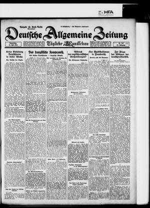 Deutsche allgemeine Zeitung on Jul 31, 1924