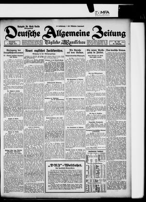 Deutsche allgemeine Zeitung vom 02.08.1924