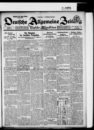 Deutsche allgemeine Zeitung vom 05.08.1924