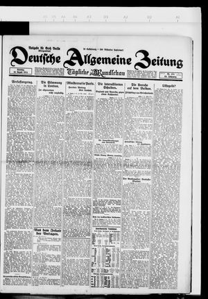 Deutsche allgemeine Zeitung vom 10.08.1924