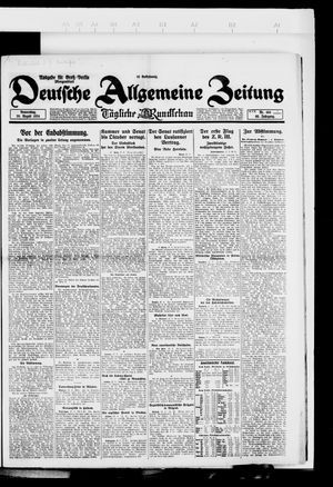 Deutsche allgemeine Zeitung on Aug 28, 1924