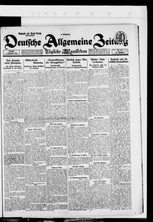 Deutsche allgemeine Zeitung vom 02.09.1924