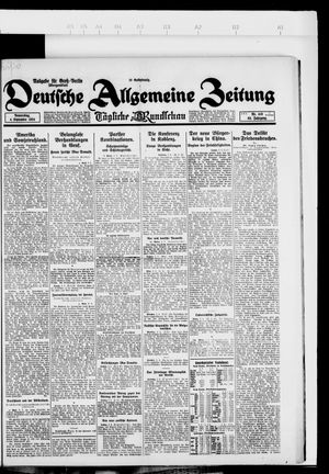 Deutsche allgemeine Zeitung on Sep 4, 1924
