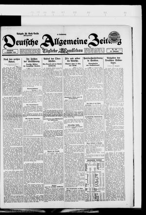 Deutsche allgemeine Zeitung on Sep 6, 1924
