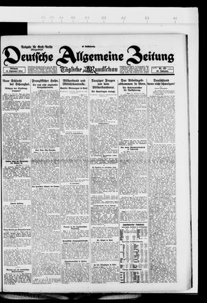 Deutsche allgemeine Zeitung on Sep 10, 1924