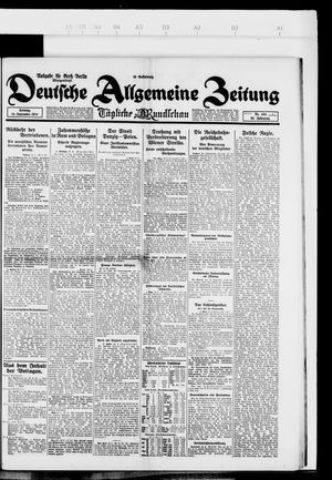 Deutsche allgemeine Zeitung vom 14.09.1924