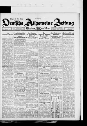 Deutsche allgemeine Zeitung vom 20.09.1924