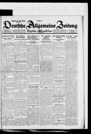 Deutsche allgemeine Zeitung vom 25.09.1924