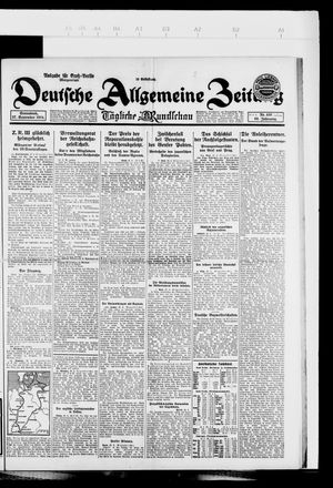 Deutsche allgemeine Zeitung vom 27.09.1924