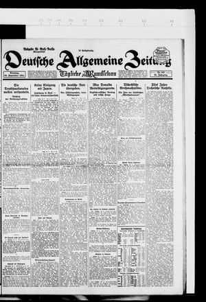 Deutsche allgemeine Zeitung vom 30.09.1924