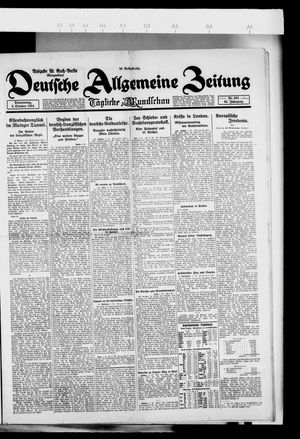 Deutsche allgemeine Zeitung vom 02.10.1924