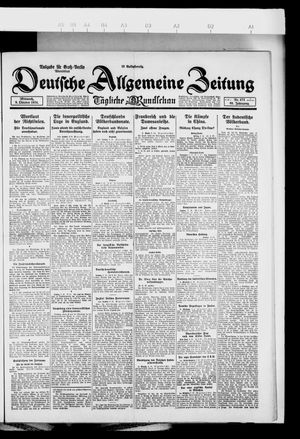 Deutsche allgemeine Zeitung vom 08.10.1924