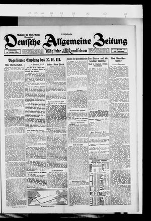 Deutsche allgemeine Zeitung vom 16.10.1924