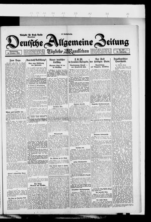 Deutsche allgemeine Zeitung vom 16.10.1924