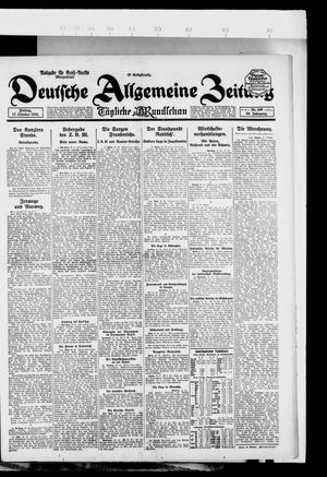 Deutsche allgemeine Zeitung vom 17.10.1924