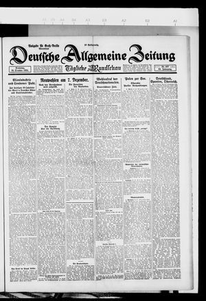 Deutsche allgemeine Zeitung vom 21.10.1924