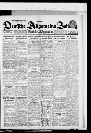Deutsche allgemeine Zeitung on Oct 26, 1924