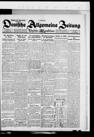 Deutsche allgemeine Zeitung vom 28.10.1924