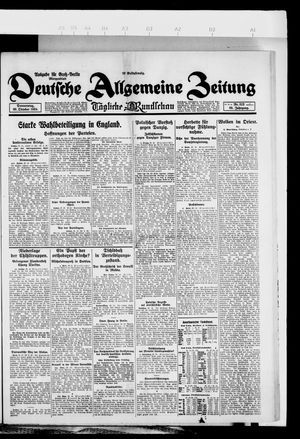 Deutsche allgemeine Zeitung vom 30.10.1924