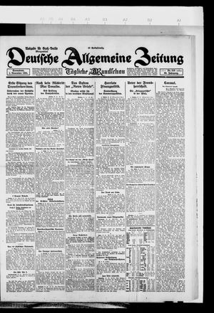 Deutsche allgemeine Zeitung vom 01.11.1924
