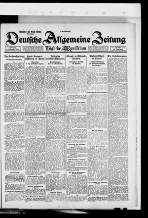 Deutsche allgemeine Zeitung vom 04.11.1924