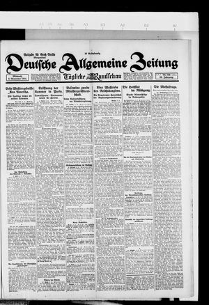 Deutsche allgemeine Zeitung vom 05.11.1924