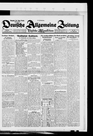 Deutsche allgemeine Zeitung vom 07.11.1924