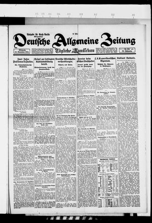 Deutsche allgemeine Zeitung vom 12.11.1924