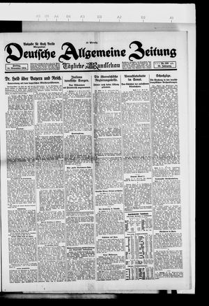 Deutsche allgemeine Zeitung vom 14.11.1924