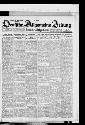 Deutsche allgemeine Zeitung vom 14.11.1924