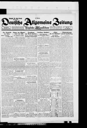 Deutsche allgemeine Zeitung vom 22.11.1924