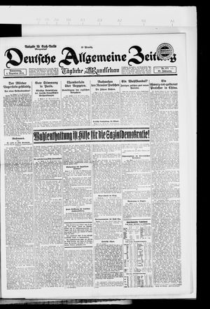 Deutsche allgemeine Zeitung vom 04.12.1924
