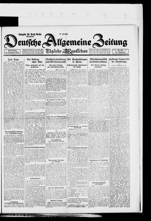 Deutsche allgemeine Zeitung vom 18.12.1924