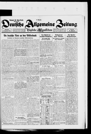 Deutsche allgemeine Zeitung vom 23.12.1924
